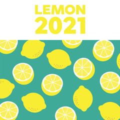 lemon texture. Bright summer design. lemon background pattern