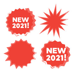 New stamp set. New sale icon. New red labels.