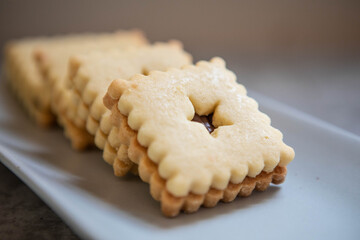 cookies on a plate