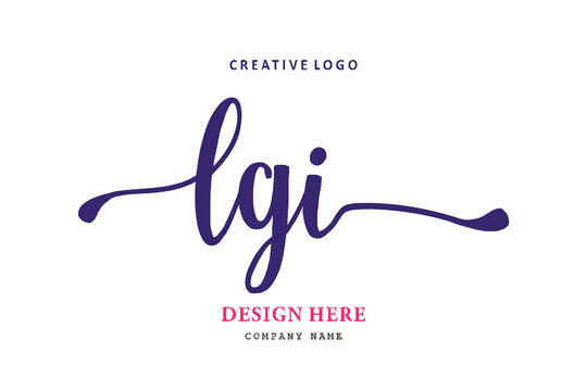 LGI lettering logo is simple, easy to understand and authoritative