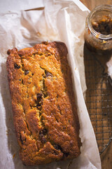 Mince meat banana festive bread 