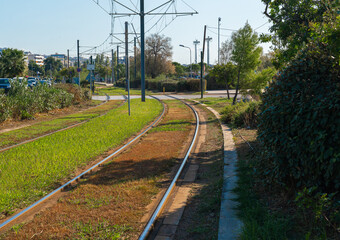 railway in the countryside