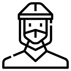 Self protection icon for web element , webpage, application, card, printing, social media, posts etc.