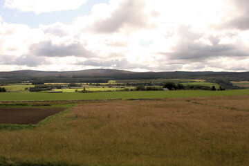 Fototapeta na wymiar A view of the Battlefield at Culloden in Scotland