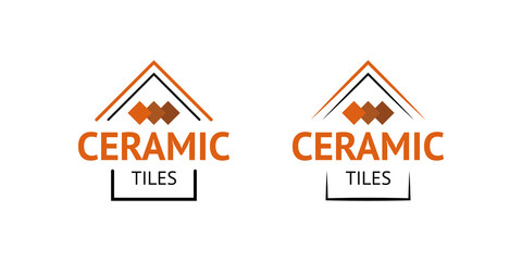 Modern ceramic tiles logo