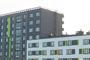 the urban city landscape city high-rise building