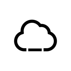 Cloud storage icon