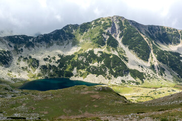 Fototapeta na wymiar Landscape with Vlahini Lakes, Pirin Mountain, Bulgaria