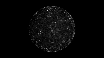  Technology big data concept.