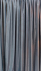 Fototapeta premium Grey curtains