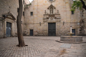 Fototapeta premium Plaça Sant Felip Neri, Barcelona