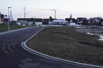 Stra&szlig;e Winter Schnee Landschaft