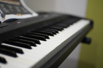 Fototapeta na wymiar Piano Klavier 