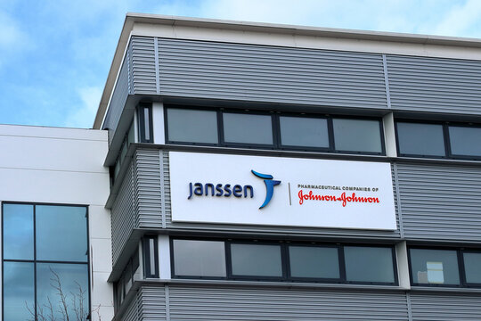 Janssen Biologics facilities at BioScience Park Leiden, Netherlands, a Covid vaccine producing company