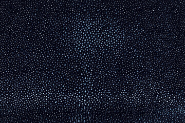 Dark blue stingray skin texture