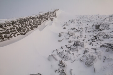 Snow capped Slieve Donard
