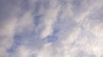 blue sky with clouds
