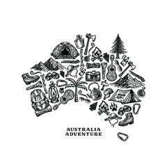 adventure elements shaped island australia © Noctwork