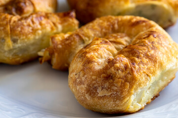 Turkish style pie with minced meat