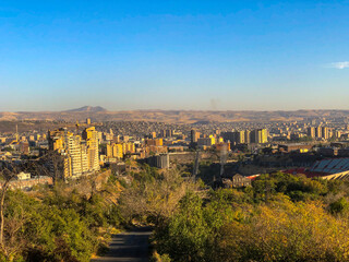 Obraz premium yerewan, die Hauptstadt von Armenien, Asien