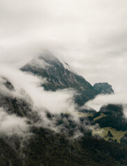 Cloudy Mountain Views