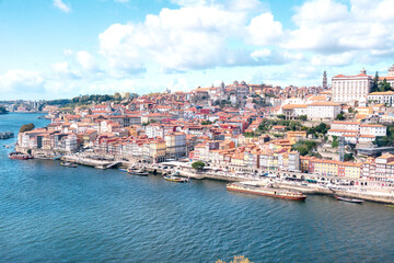 Fototapeta na wymiar Altstadtviertel Ribeira von Porto