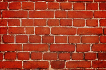 red brick wall background