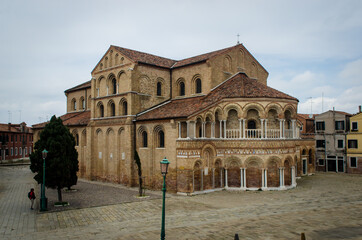 Fototapeta premium Il duomo dei santi Maria e Donato a Murano
