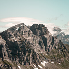 Mountain Structure in Switzerland