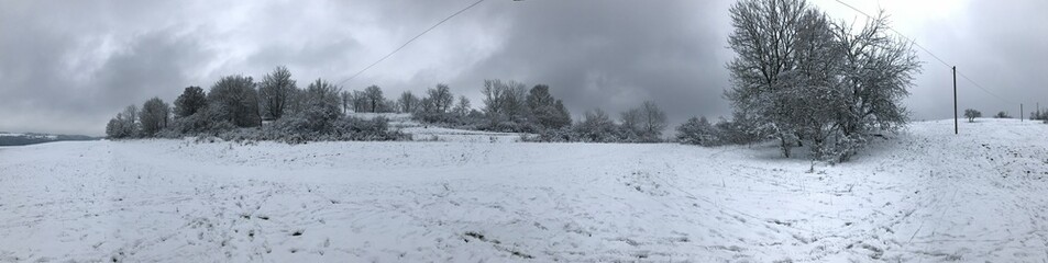 Verträumtes Altmühltal im Winter 