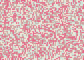 Abstract Geometric Pattern generative computational art illustration