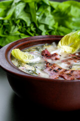 zupa sałata, jedzenie, posiłek, obiad, dania, gotowanie, jarzyna, salada, grilla, pieczone, zupa, przepyszny, smażone, swiezy, zdrowa, knajpa