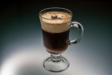 Egg coffee
black coffee with whipped yolk