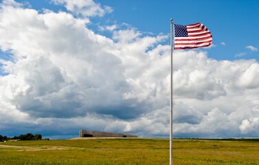 Stoystown, PA, USA: The Flight 93 National Memorial is located at the site of the crash of United...
