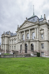 Fototapeta na wymiar Colmar Court of Appeal building in German neo-baroque style. Colmar, France.