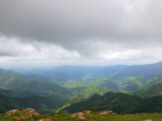 landscape with clouds