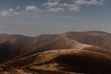 landscape in the mountains