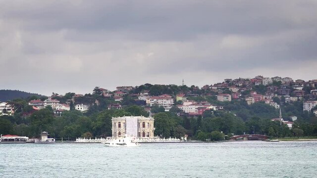 Milli Saraylar Resim Harem in Istanbul on Bosporus strait in Turkey