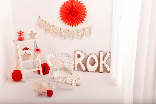 First birthday background