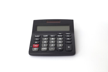 calculator isolated on white background