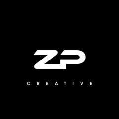 ZP Letter Initial Logo Design Template Vector Illustration