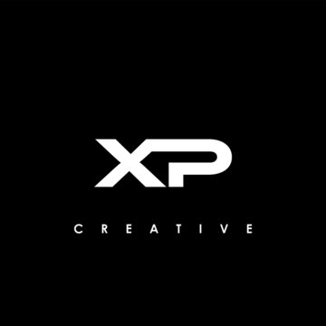 XP Letter Initial Logo Design Template Vector Illustration