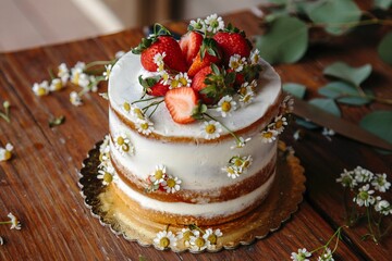white cake