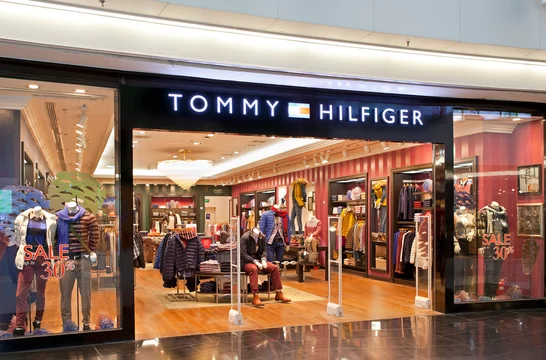 BEIJING, CHINA - JANUARY. 18, 2015: Tommy Hilfiger store. Tommy Hilfiger is  an global apparel and retail company founded in 1985. Stock Photo | Adobe  Stock