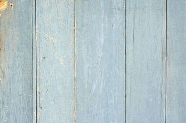 Weathered blue painted wooden wall. Vintage blue wood plank background. Old blue wooden wall coming from beach.