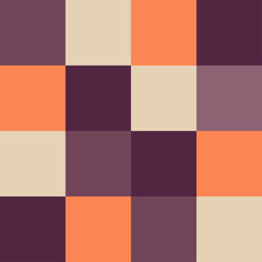 An abstract retro square checkered pattern background image.