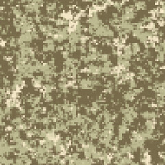 Vector illustration of digital camouflage pattern
