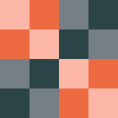Fototapeta na wymiar An abstract retro square checkered pattern background image.