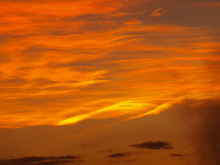 Fototapeta premium afterglow over the high altitude mountains