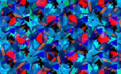 colorful abstract graphic background